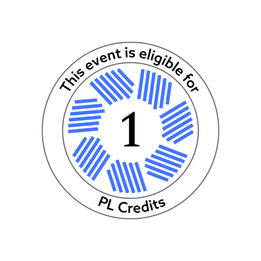 Eligible for 1 PL Credit